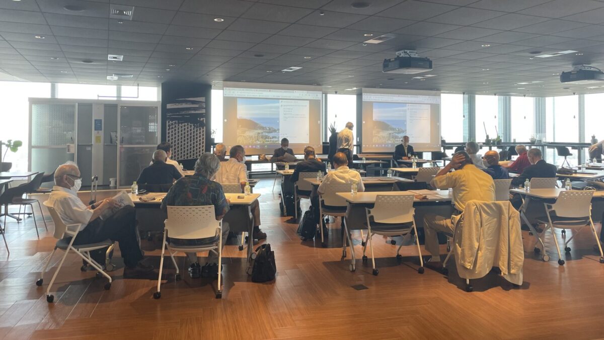 日本ウオーキング協会都道府県協会長会議出席のため東京へ上京