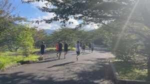 土山マラソンコース試走サポートを兼ねてコース周辺観光を満喫