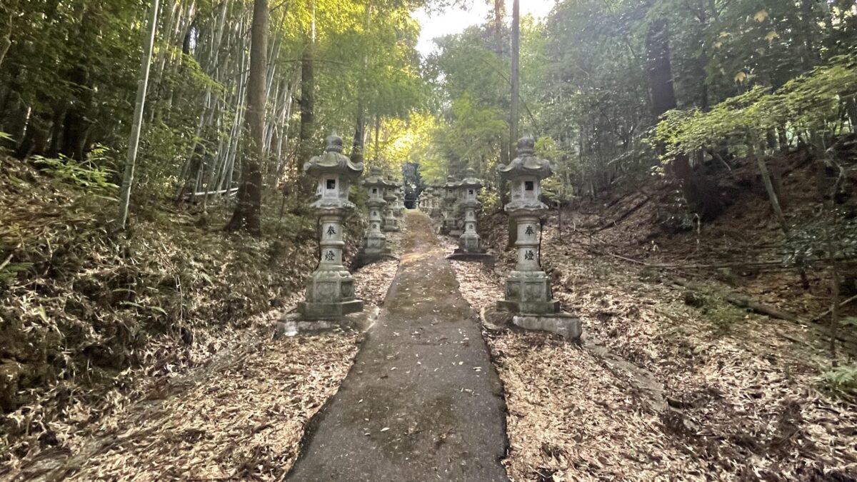 伊坂ダムを発着点に桑名市や東員町の延喜式内社を走って巡ろう