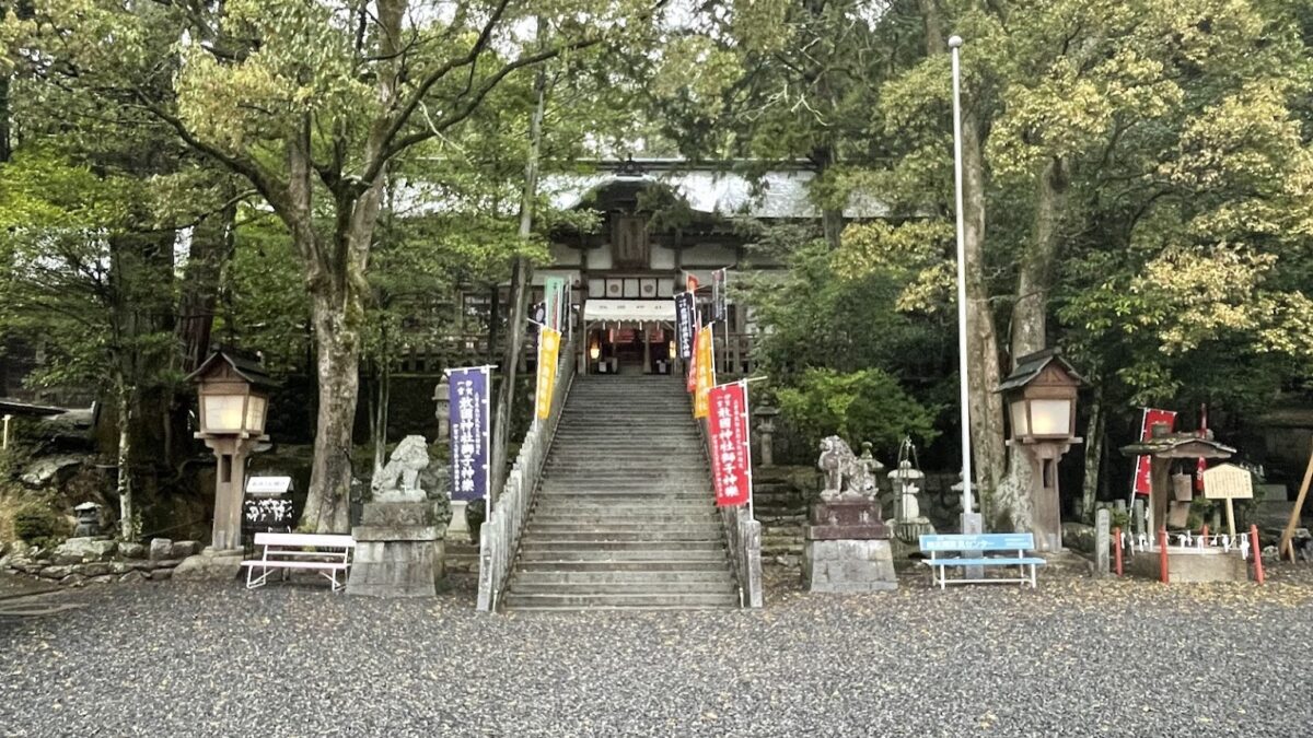 走り歩くにも絶好のポテンシャルを持っている気がする伊賀市の神社巡り