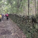 2月の馬越峠に引き続き荷坂峠バスツアーにウォーキング講師として参加