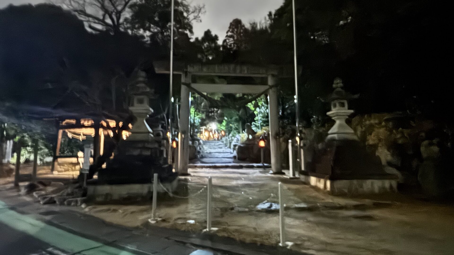 かなり久しぶりの定番コースでのでたらめジョグで志氐神社に今年初参拝