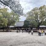 世紀の番狂わせの舞台の一つともなった熱田神宮にて来年度こその飛躍を祈願