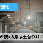相変わらずの夏バテ状態のため8月はジョグと筋トレで土台作りに専念しよう