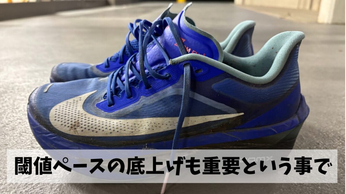 BMIや体操某立の数値を改善するとともに閾値ペースの底上げにも取り組んでいこう