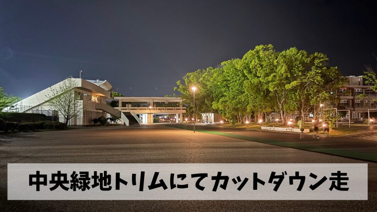 10年以上ぶりに結構本気で実施した5㎞＋3㎞＋1㎞のカットダウン走の結果は…
